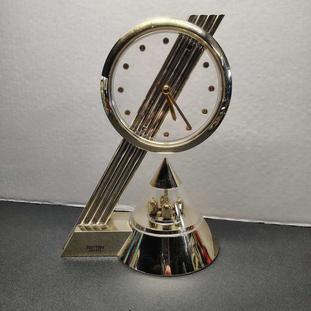 Vintage 80s japan deco clock